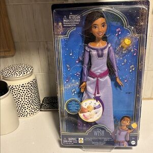 Mattel Disney Wish Doll - Purple Dress